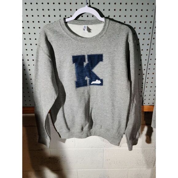 Stitched K kentucky Crewneck Sweatshirt - Picture 1 of 1